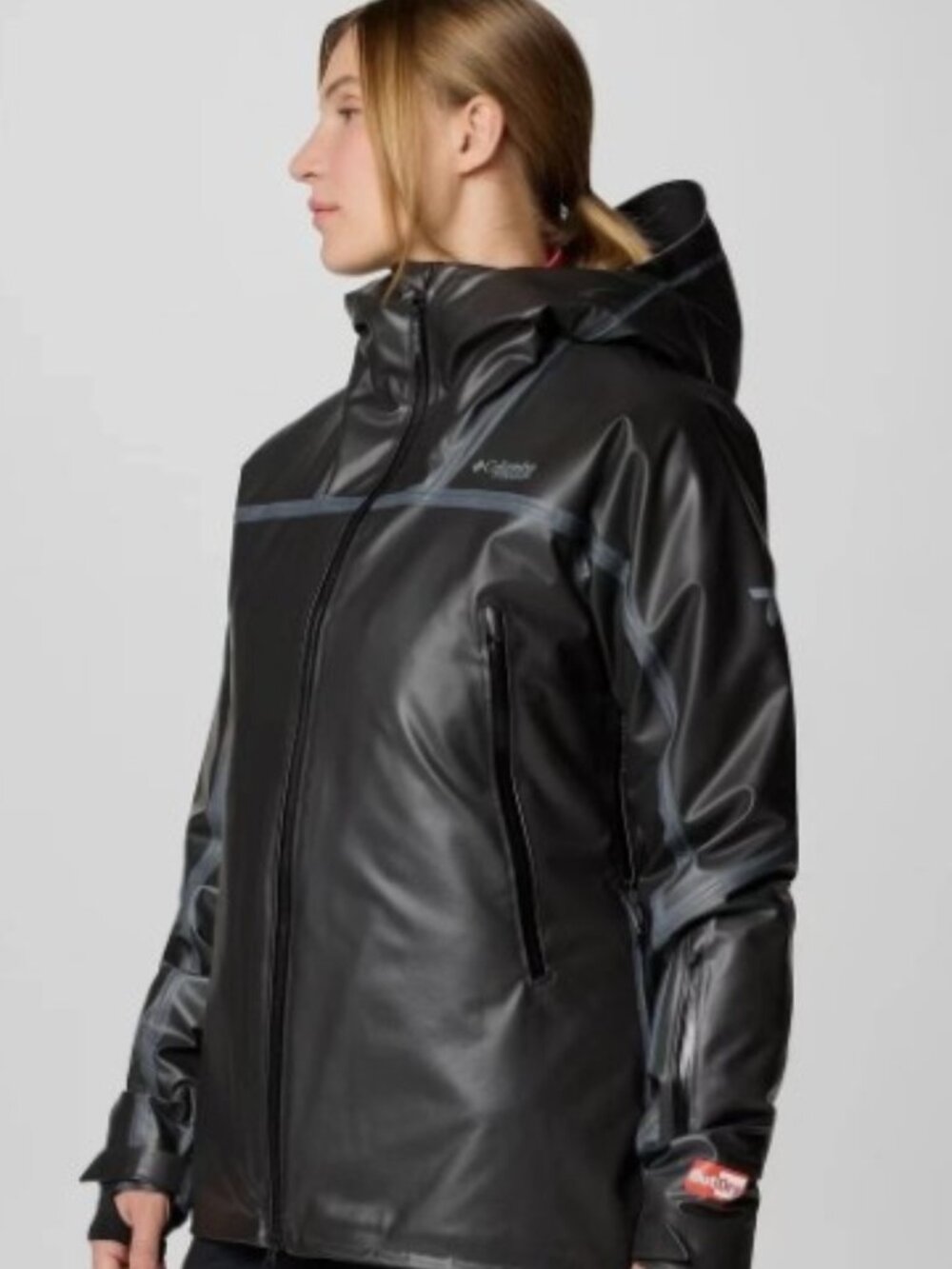 COLUMBIA OutDry EXTREME MOGUL II Hooded SKI JACKET Womens LARGE NEW